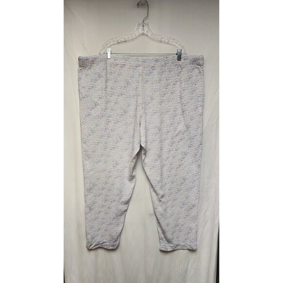 Gilligan & O'Malley Short Sleeve Sleepwear Pajama Pants Set Size 3X Blue/Red - Picture 3 of 10